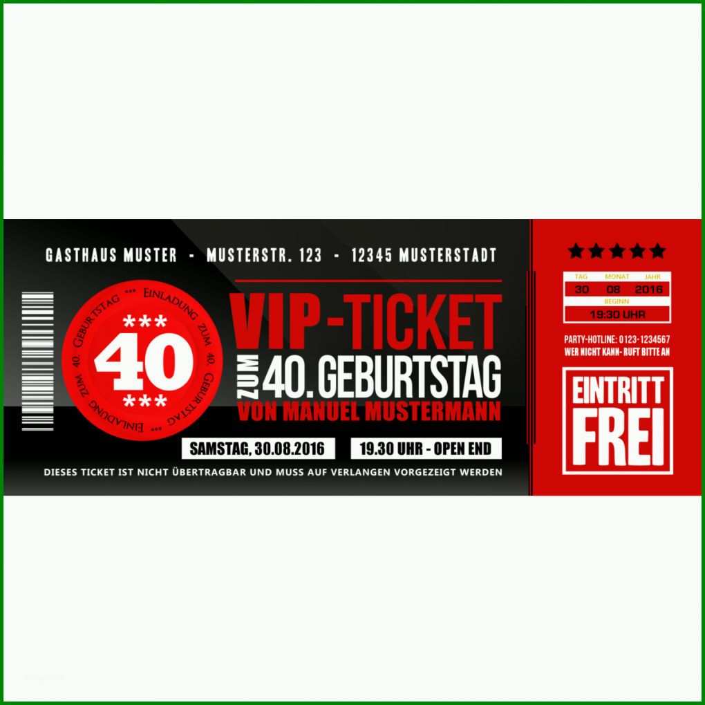 Faszinierend Einladung Zum 40 Geburtstag Vorlage 1200x1200