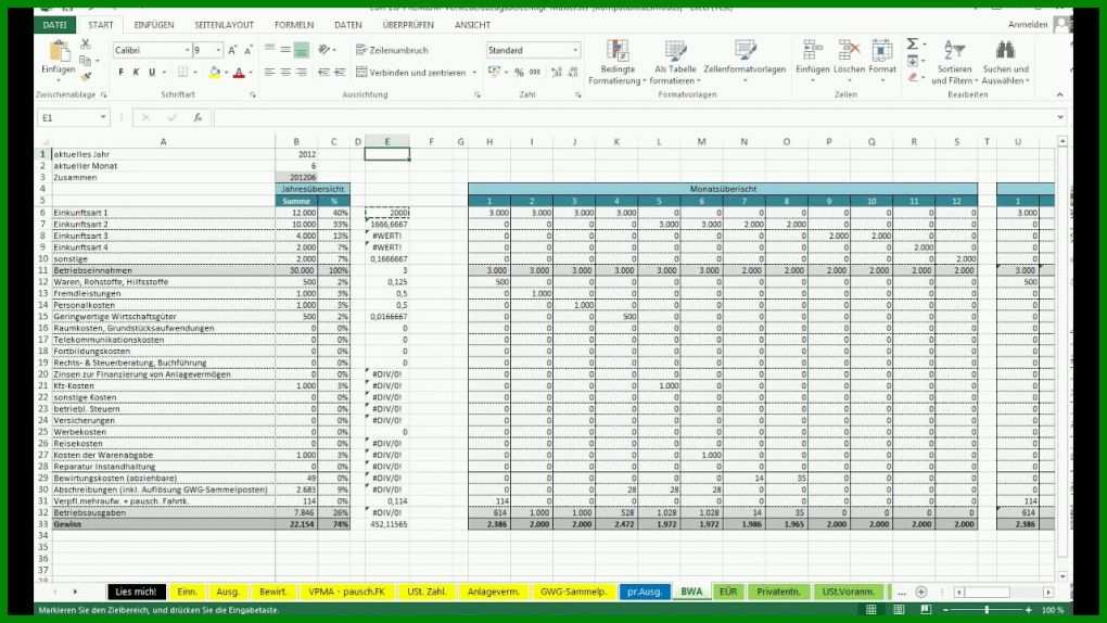 Erschwinglich Kostenvergleich Excel Vorlage 1280x720