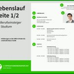 Staffelung Lebenslauf Vorlage Für Studium 1000x820