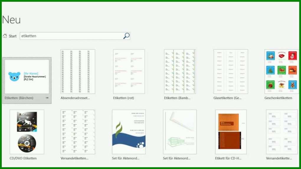 Exklusiv Excel Vorlage Etiketten 70x36 1024x576