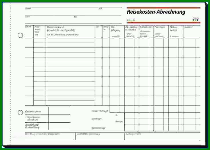Singular Reisekostenabrechnung Vorlage Finanzamt 734x525