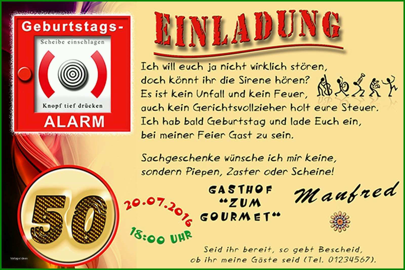 Hervorragen Einladung 50 Geburtstag Vorlagen Word Lieblings Tv Shows