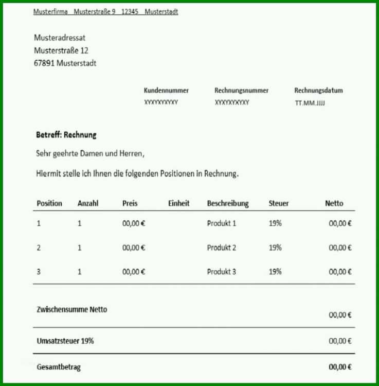 Einzigartig Rechnung Freelancer Vorlage 761x774