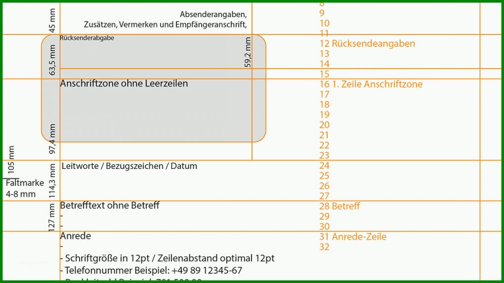 Hervorragen Din 5008 Brief Vorlage Word 1140x640