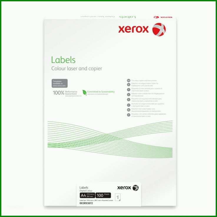 Bemerkenswert Xerox Etiketten Vorlage 1000x1000