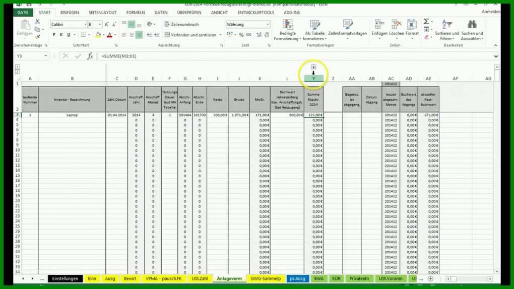 Außergewöhnlich Potenzialanalyse Excel Vorlage 1280x720