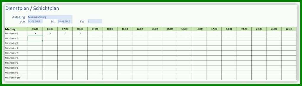 Erschwinglich Schichtplan Vorlage Kostenlos 1320x378