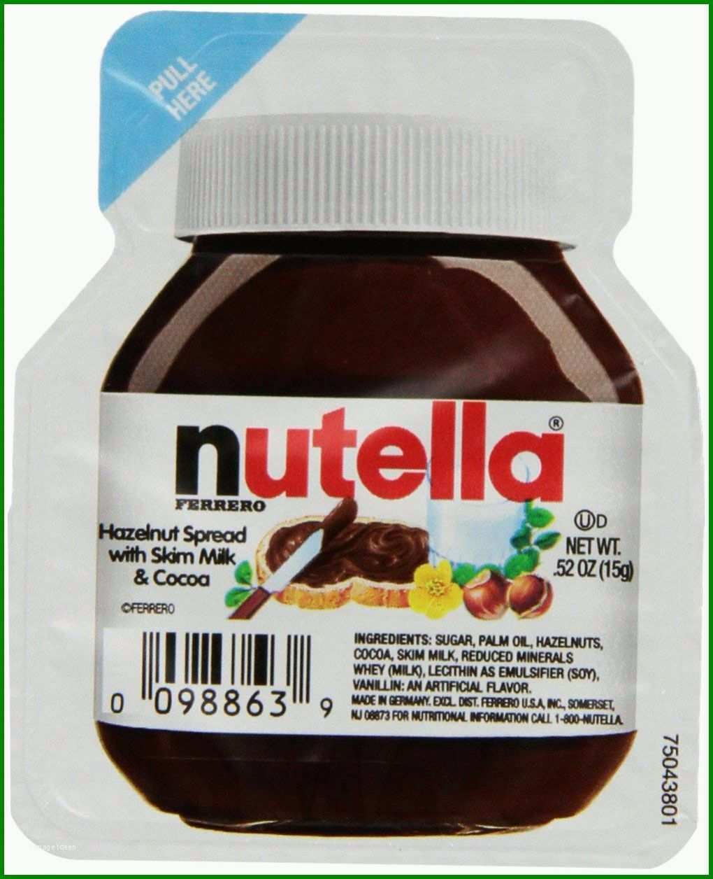 Bemerkenswert Mini Nutella Etikett Vorlage 1021x1257