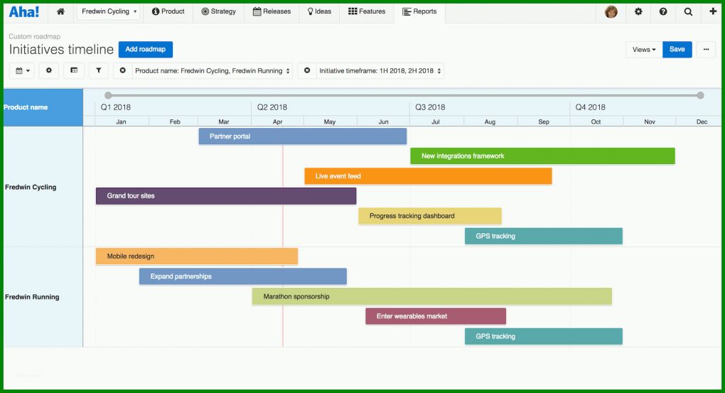 Selten Project Roadmap Vorlage 1880x1020