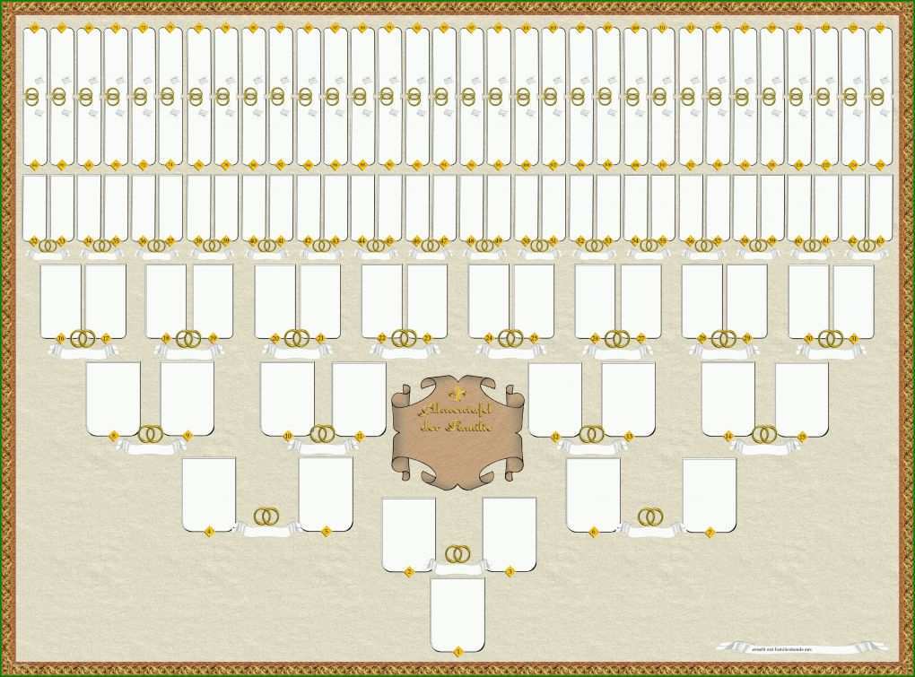 Hervorragen Ahnentafel Vorlage 3500x2590