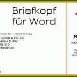 Einzigartig Briefkopf Vorlage Word Kostenlos 790x428