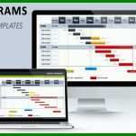 Größte Gantt Diagramm Powerpoint Vorlage 960x453