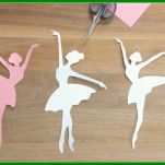 Ballerinaparty Diy Und Freebie Teil Der Ballerina Basteln Vorlage