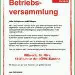 Ausnahmsweise Einladung Betriebsversammlung Vorlage 1132x1600