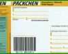 Moderne Paketschein Vorlage 1246x612