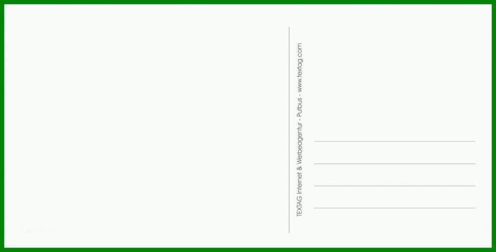 Singular Postkarte Din Lang Vorlage 1053x536