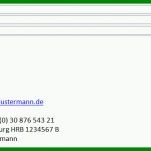 Erstaunlich E Mail Signatur Vorlage Geschäftlich 886x377