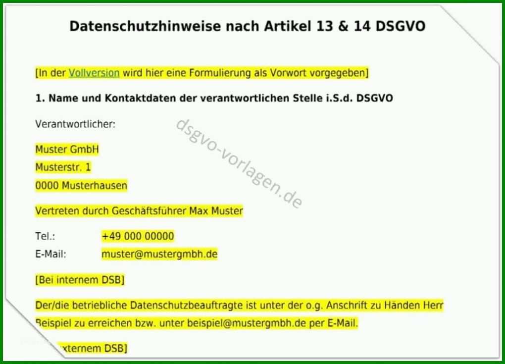 Überraschen Datenschutzkonzept Vorlage 1024x738