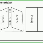 Ausnahmsweise Falzflyer 6 Seitig Vorlage 1515x600