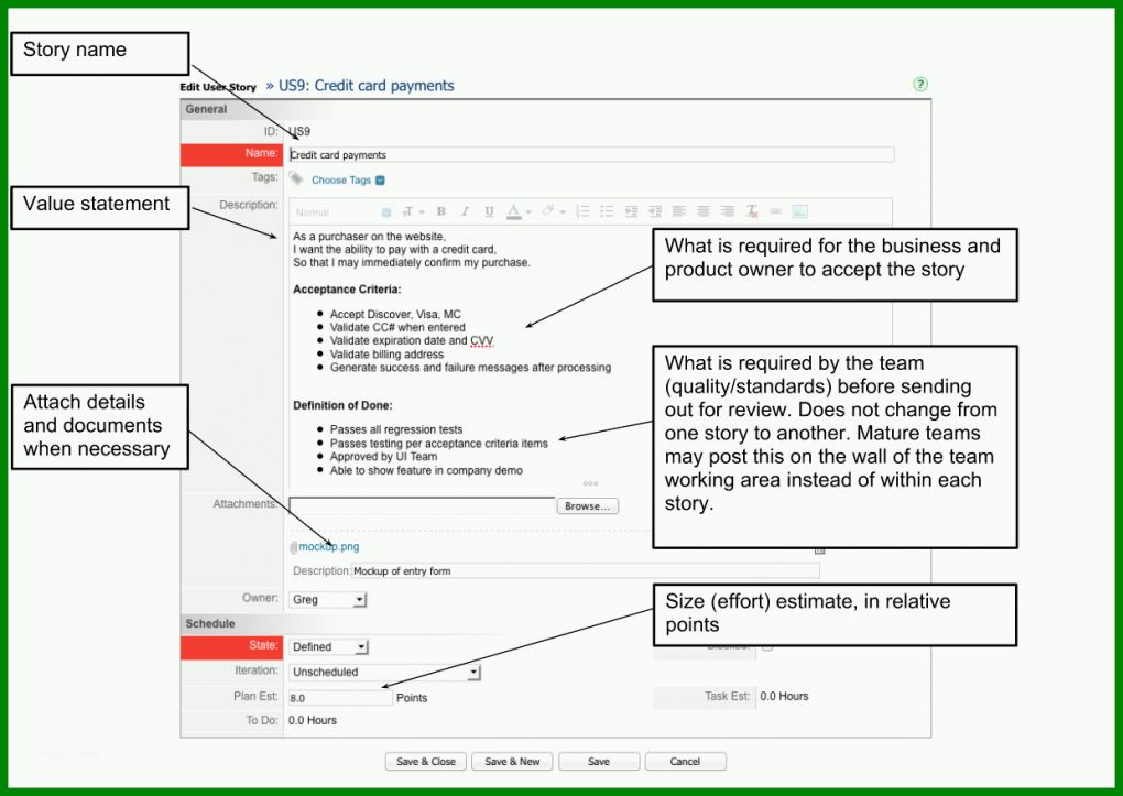 Großartig User Story Vorlage Word 1239x878