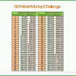 Hervorragend 52 Wochen Challenge Vorlage Excel 2048x1536
