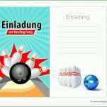 Kreativ Bowling Einladung Vorlage Kostenlos 3508x2480