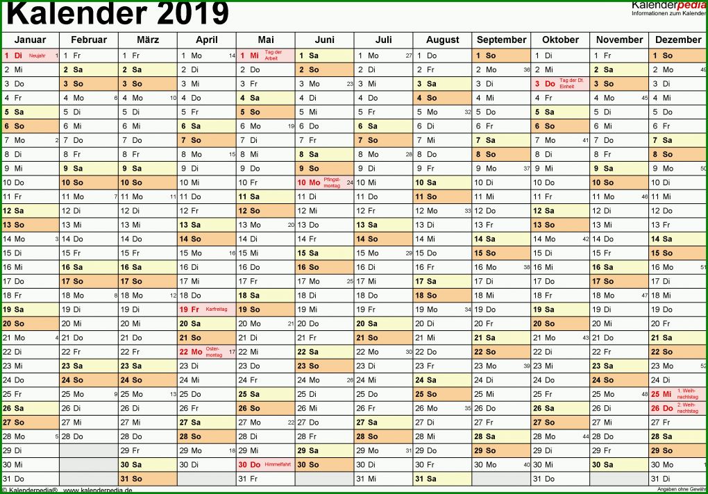 Spektakulär Kalender Excel Vorlage 3159x2206