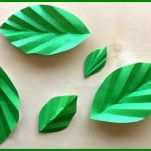 Basteln Mit Papier Blätter 🍃 Einfache Blätter Aus Papier Teil Der Blätter Basteln Aus Papier Vorlage