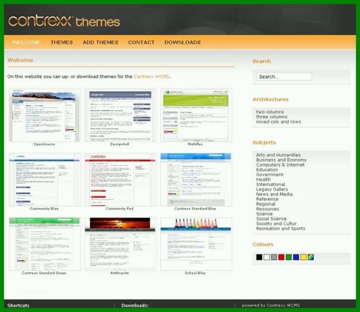Limitierte Auflage Homepage Vorlagen 800x693