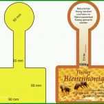 Außergewöhnlich Honig Etiketten Vorlagen Kostenlos 805x700