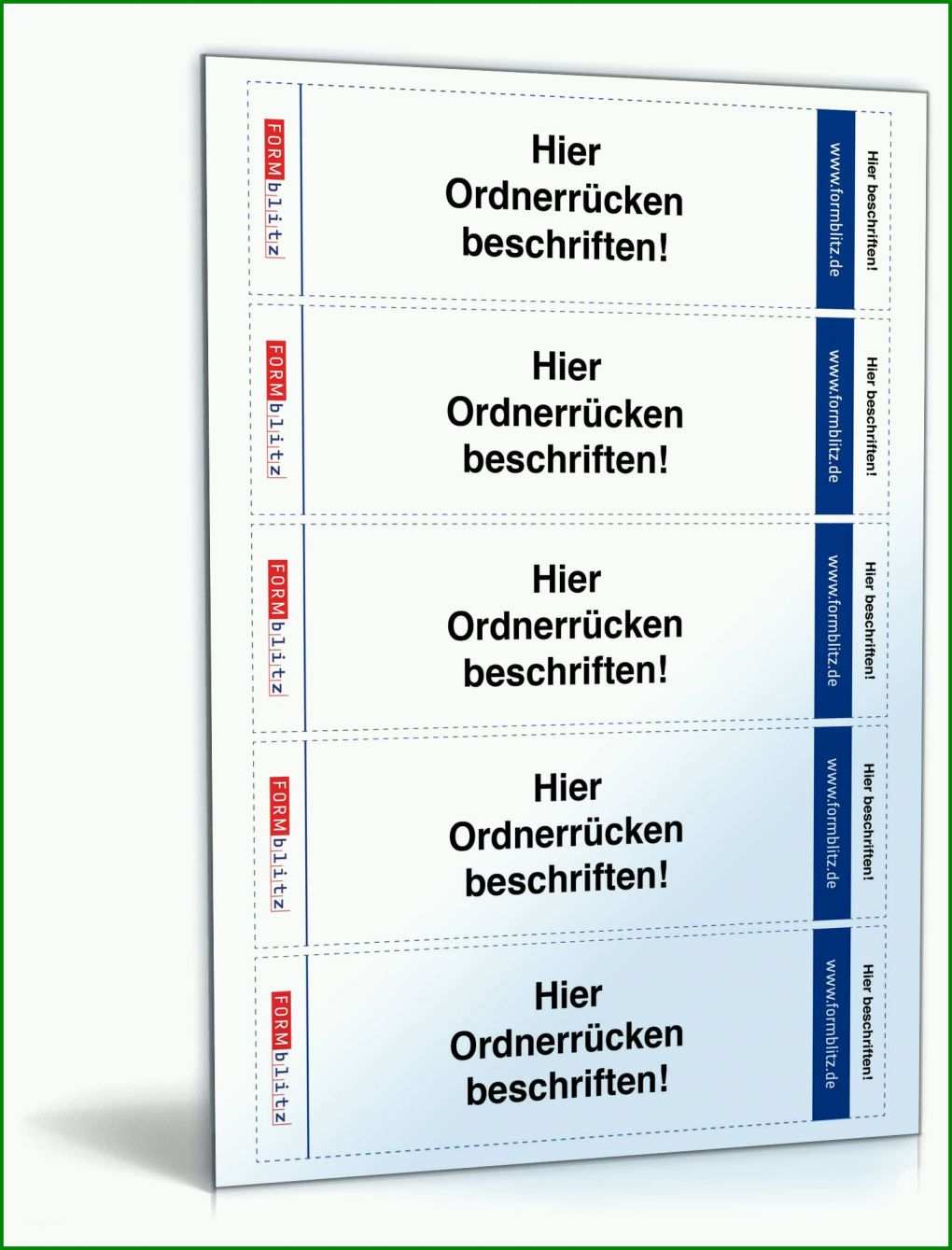 Moderne ordner Etiketten Vorlage 1600x2100