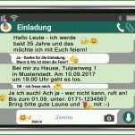 Fabelhaft Whatsapp Einladung Geburtstag Vorlagen Kostenlos 1819x1311