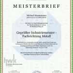 Ausnahmsweise Meisterbrief Vorlage 992x1403