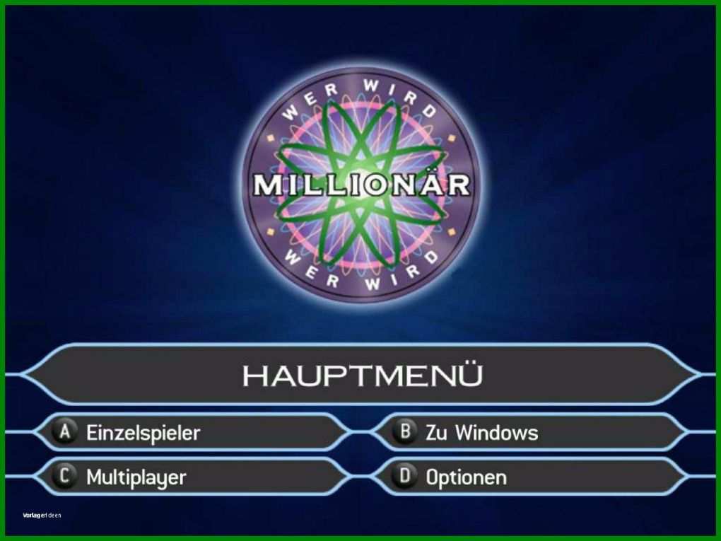 Beste Wer Wird Millionär Vorlage 1280x960