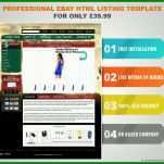 Sensationell Ebay HTML Vorlage 863x740