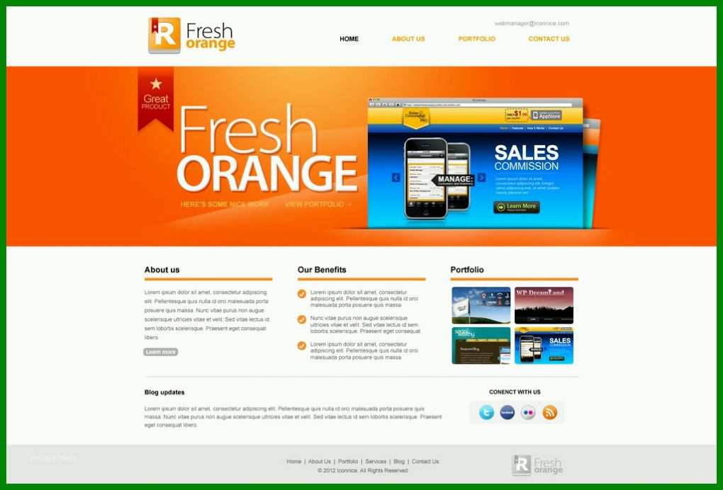 Unvergleichlich Fertige Homepage Vorlagen 1024x695