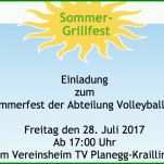 Ausgezeichnet Einladung sommerfest Vorlage 1200x675