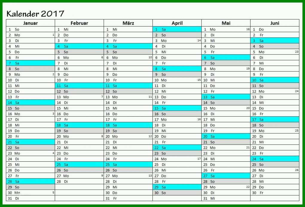 Bemerkenswert Kalender Excel Vorlage 1080x735