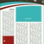 Ausnahmsweise Newsletter Vorlagen Word Kostenlos 2550x3300