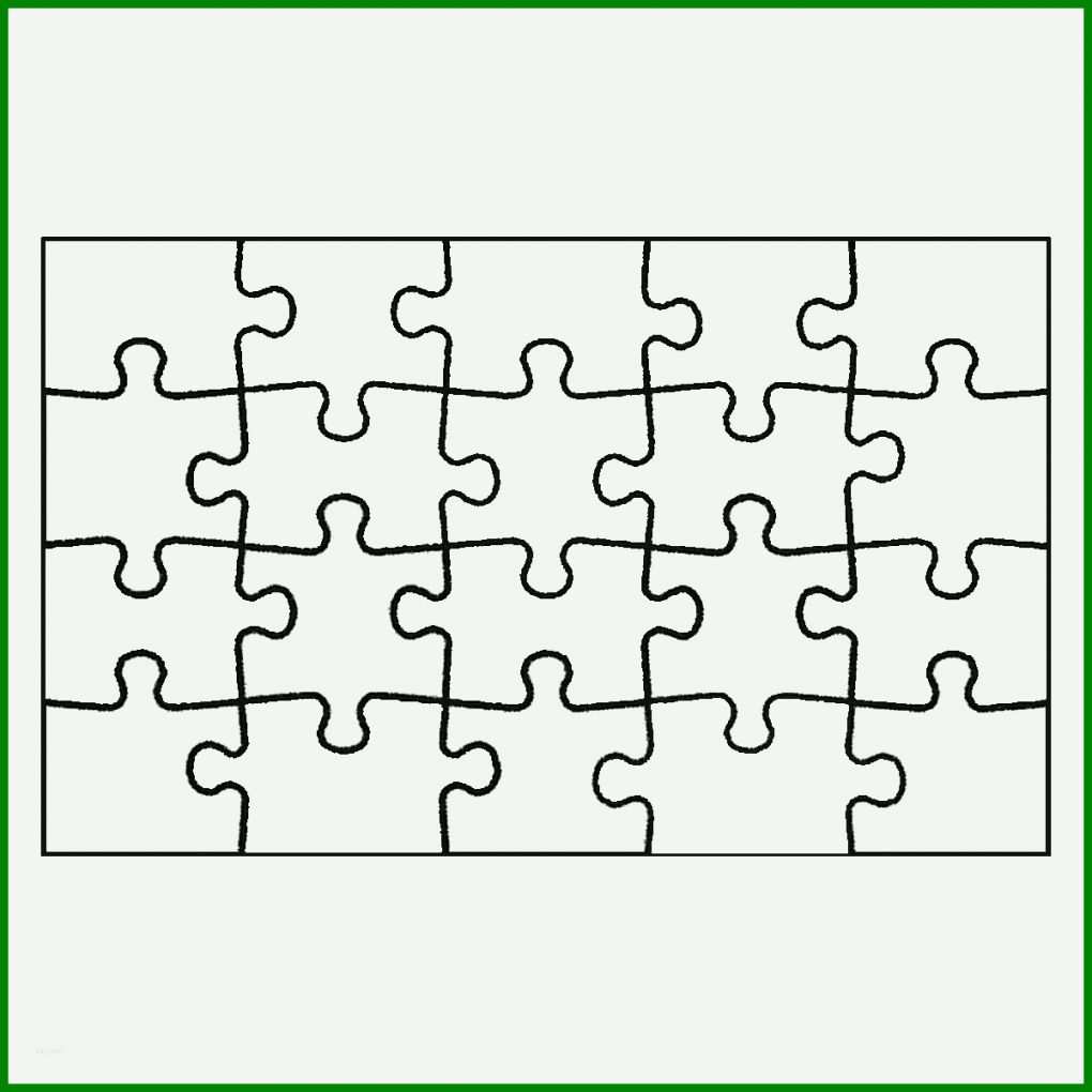 Hervorragend Puzzle Vorlage A4 Zum Ausdrucken 1200x1200