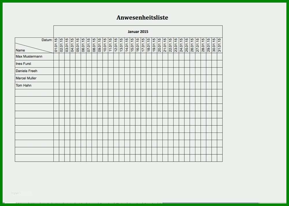 Phänomenal Vorlage Zur Dokumentation Der Täglichen Arbeitszeit Datev Word 1000x715