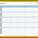Ideal Wochenplan Vorlage Excel 894x696
