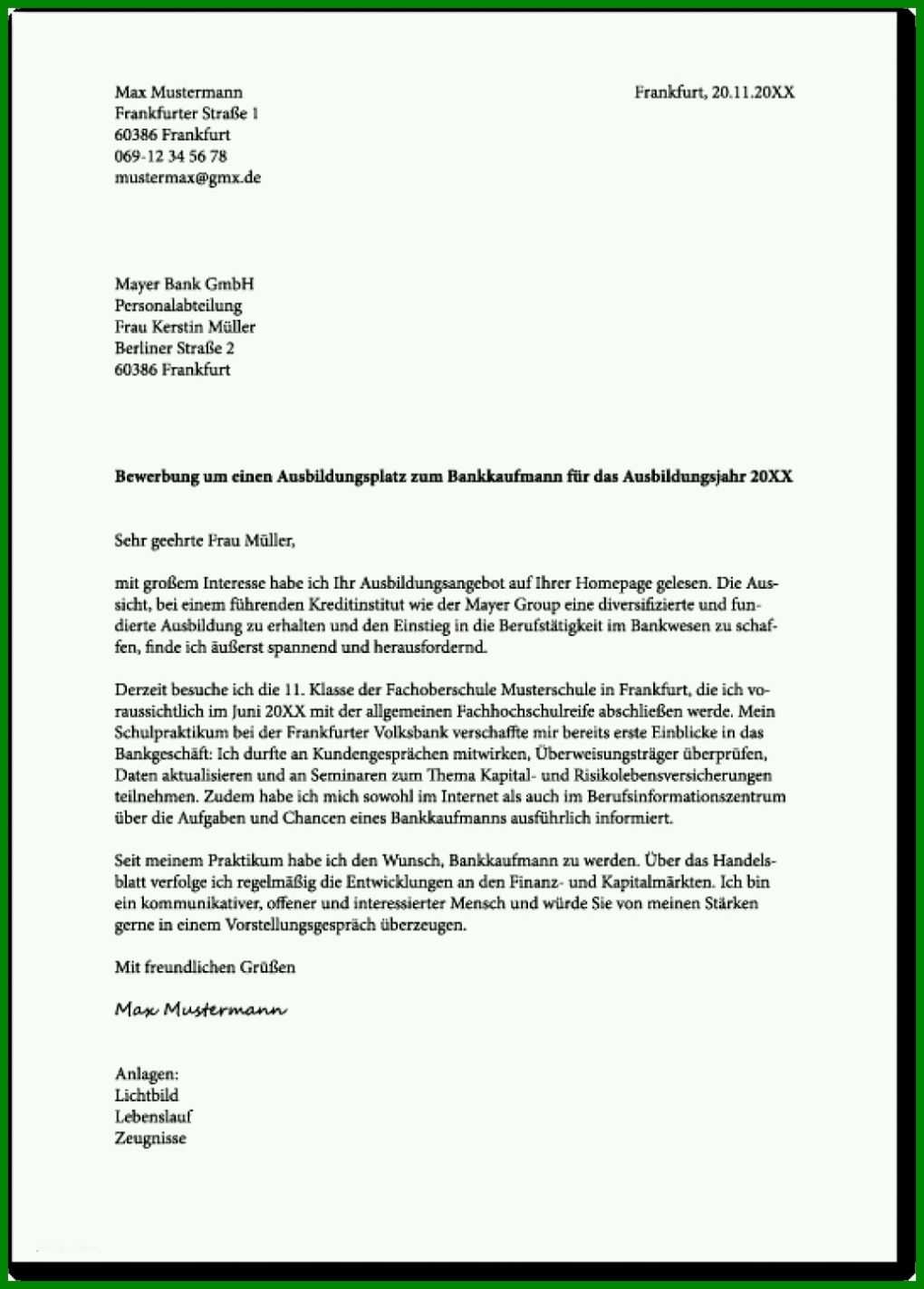 Auffällig Vorlage Anschreiben 1034x1443