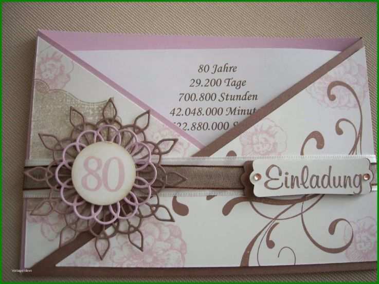 Perfekt Einladungskarten 80 Geburtstag Vorlagen Kostenlos 1296x972