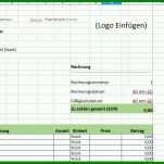 Wunderschönen Excel Vorlage Rechnung Kleinunternehmer Kostenlos 864x648