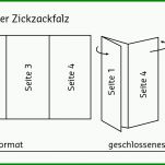 Staffelung Flyer Wickelfalz 6 Seitig Vorlage 969x600