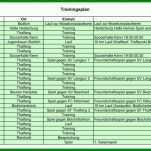 Einzahl Fußball Trainingsplan Vorlage 1200x580