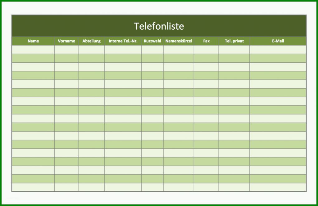 Ideal Kontaktliste Excel Vorlage Kostenlos 1824x1180