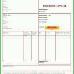 Beste Proforma Invoice Vorlage 1275x1650