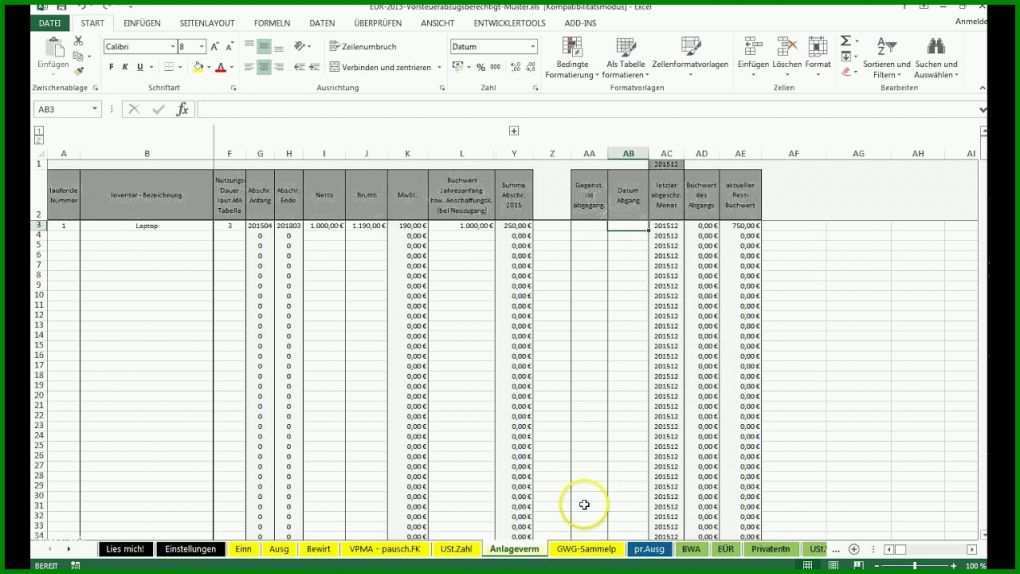 Auffällig Schlüsselprotokoll Vorlage Excel 1280x720